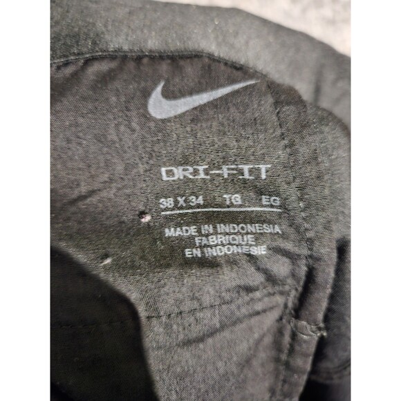 Nike Dri-FIT Pants Mens 38x34 Golf Dress Slacks Performance Polyester Spandex - Picture 7 of 8